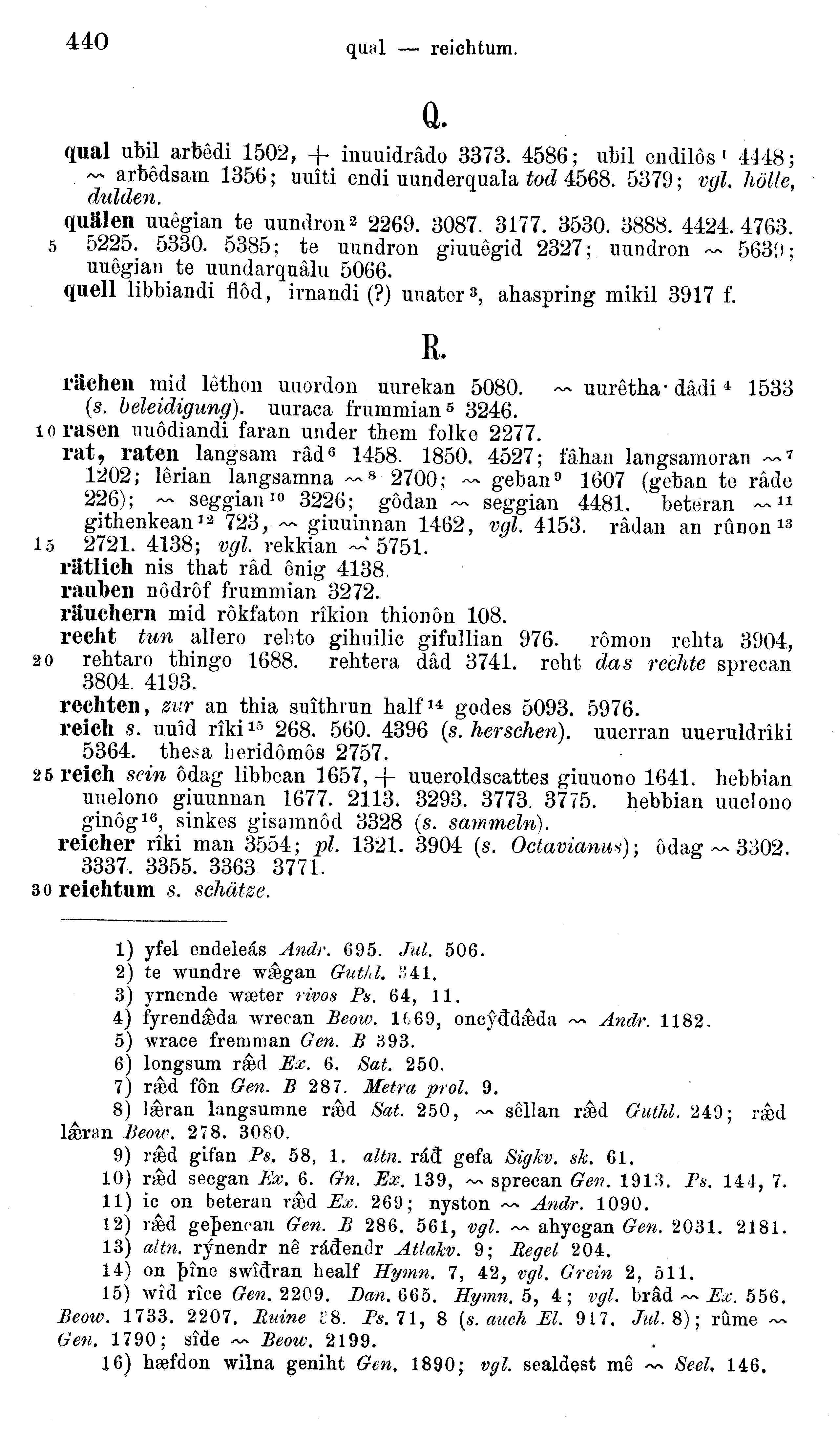 facsimile image (Sievers 1878, p. 440)