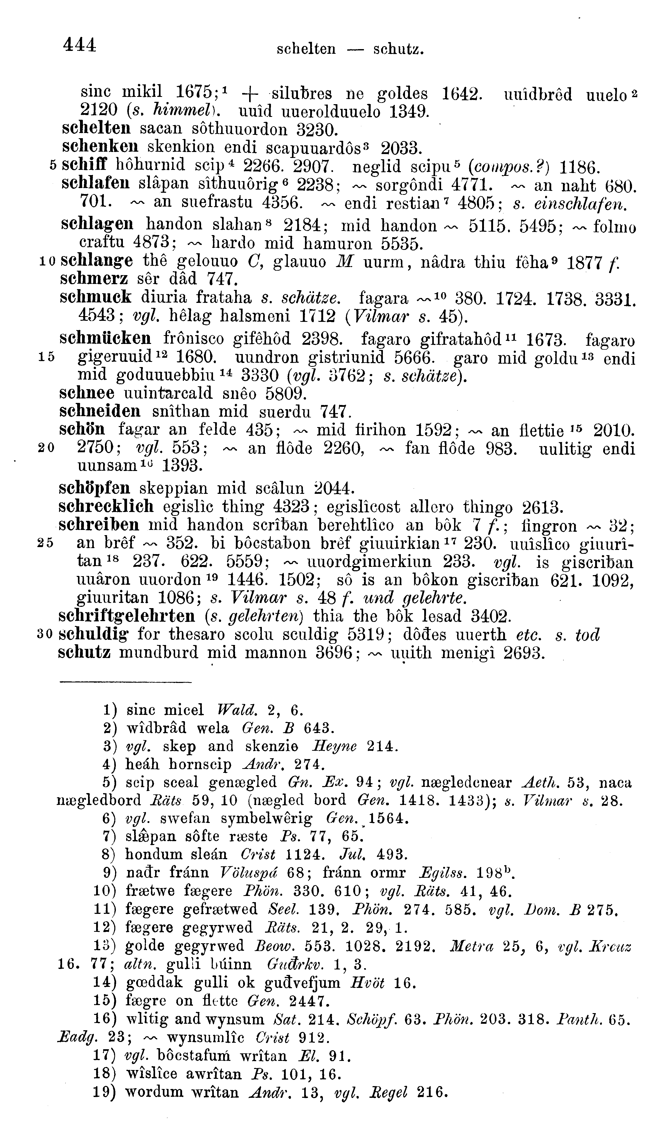 facsimile image (Sievers 1878, p. 444)