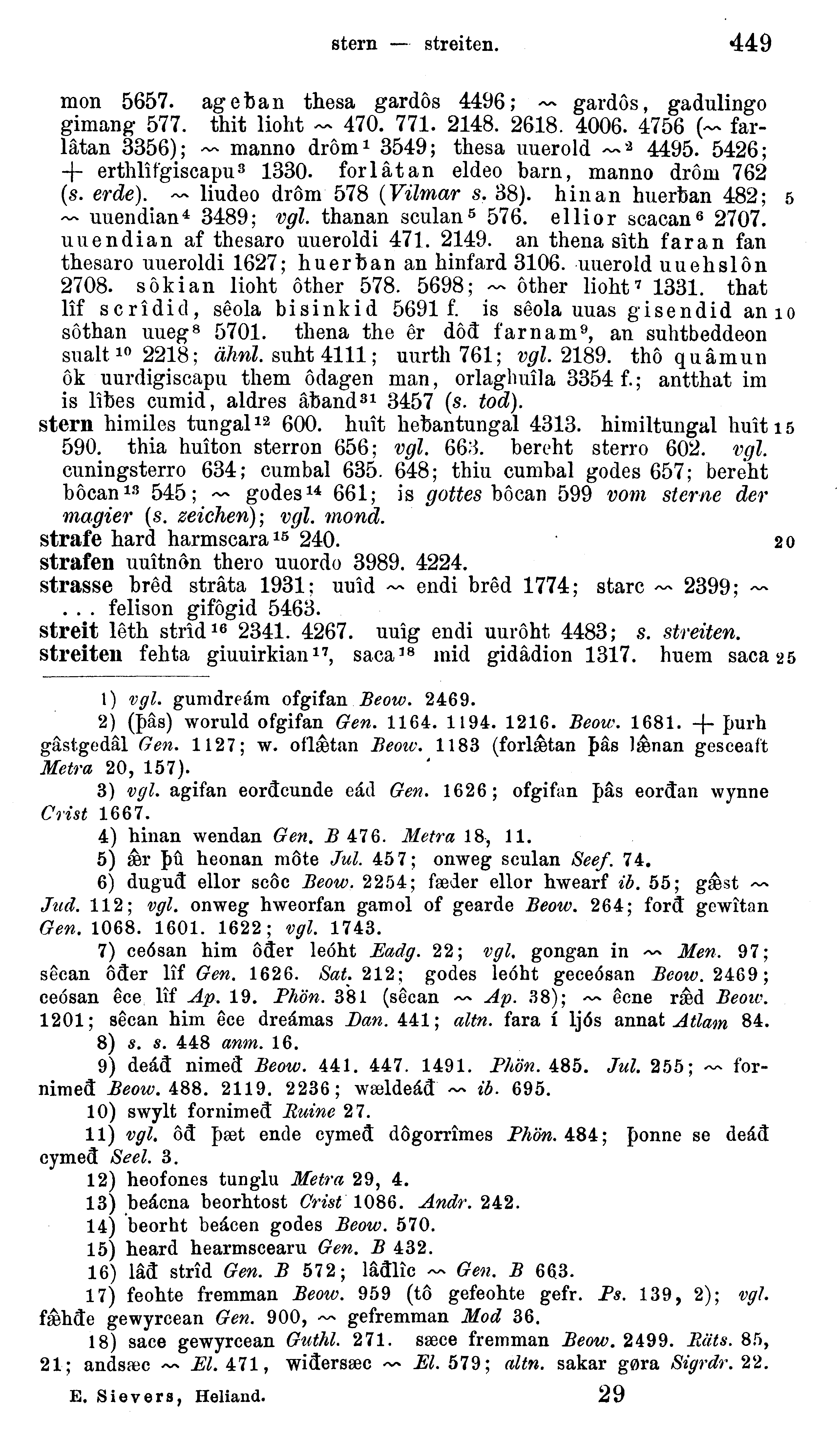 facsimile image (Sievers 1878, p. 449)