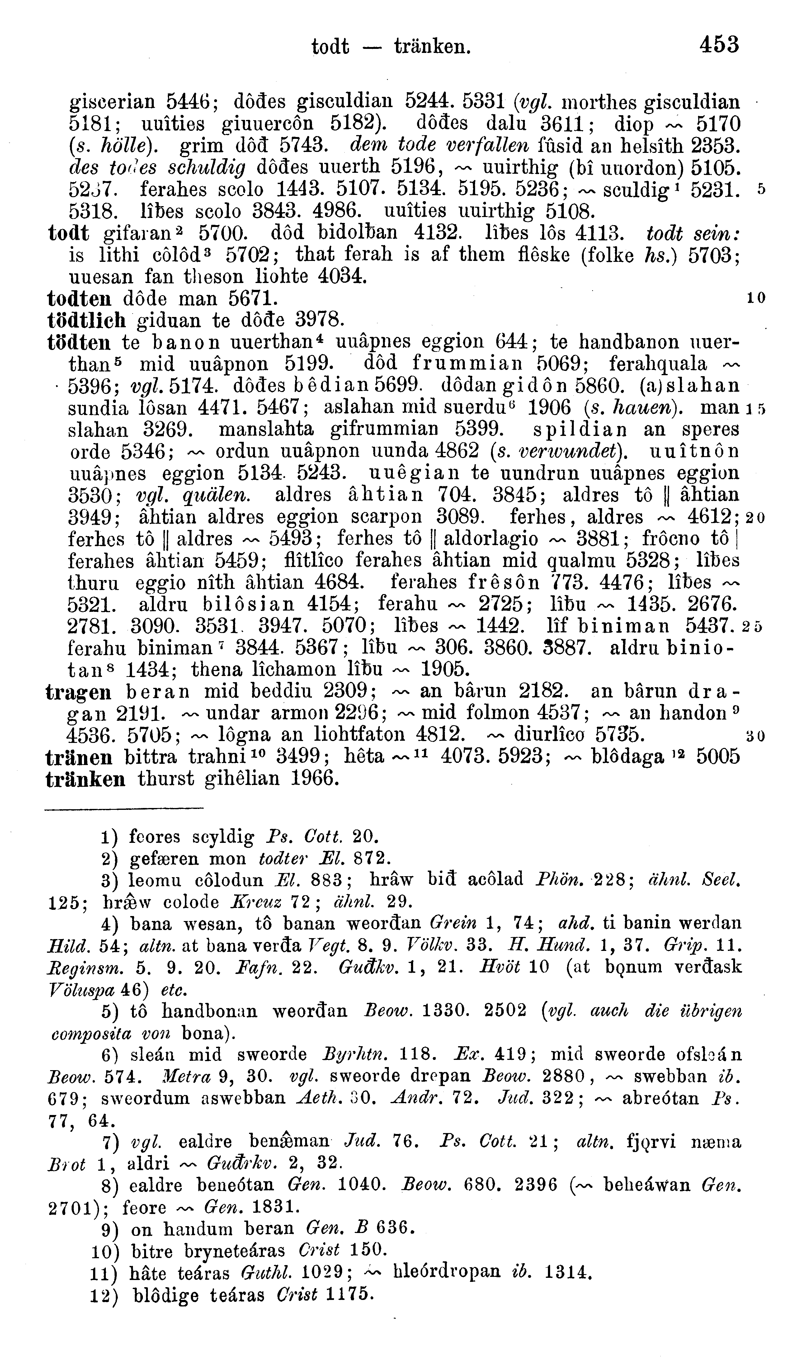 facsimile image (Sievers 1878, p. 453)