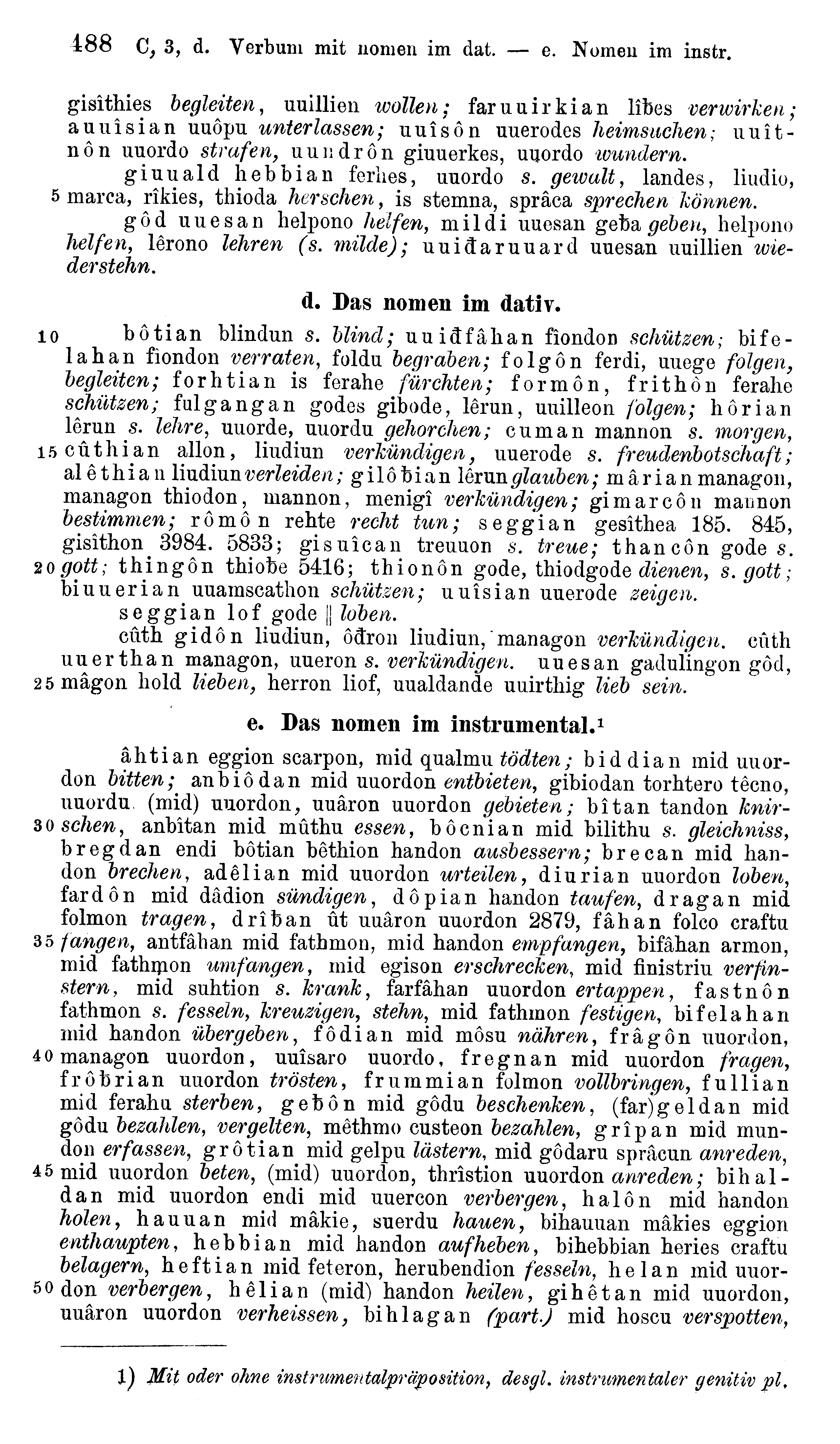 facsimile image (Sievers 1878, p. 488)