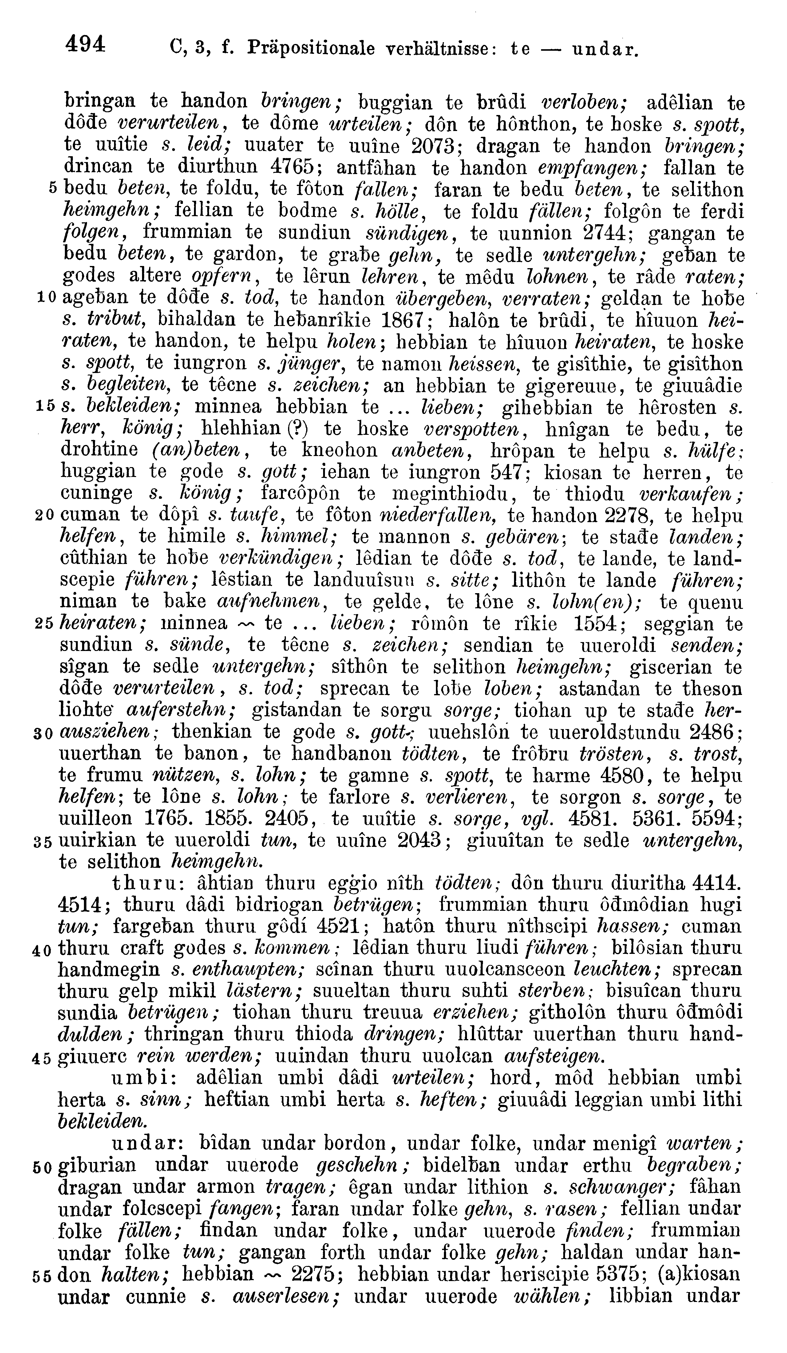 facsimile image (Sievers 1878, p. 494)