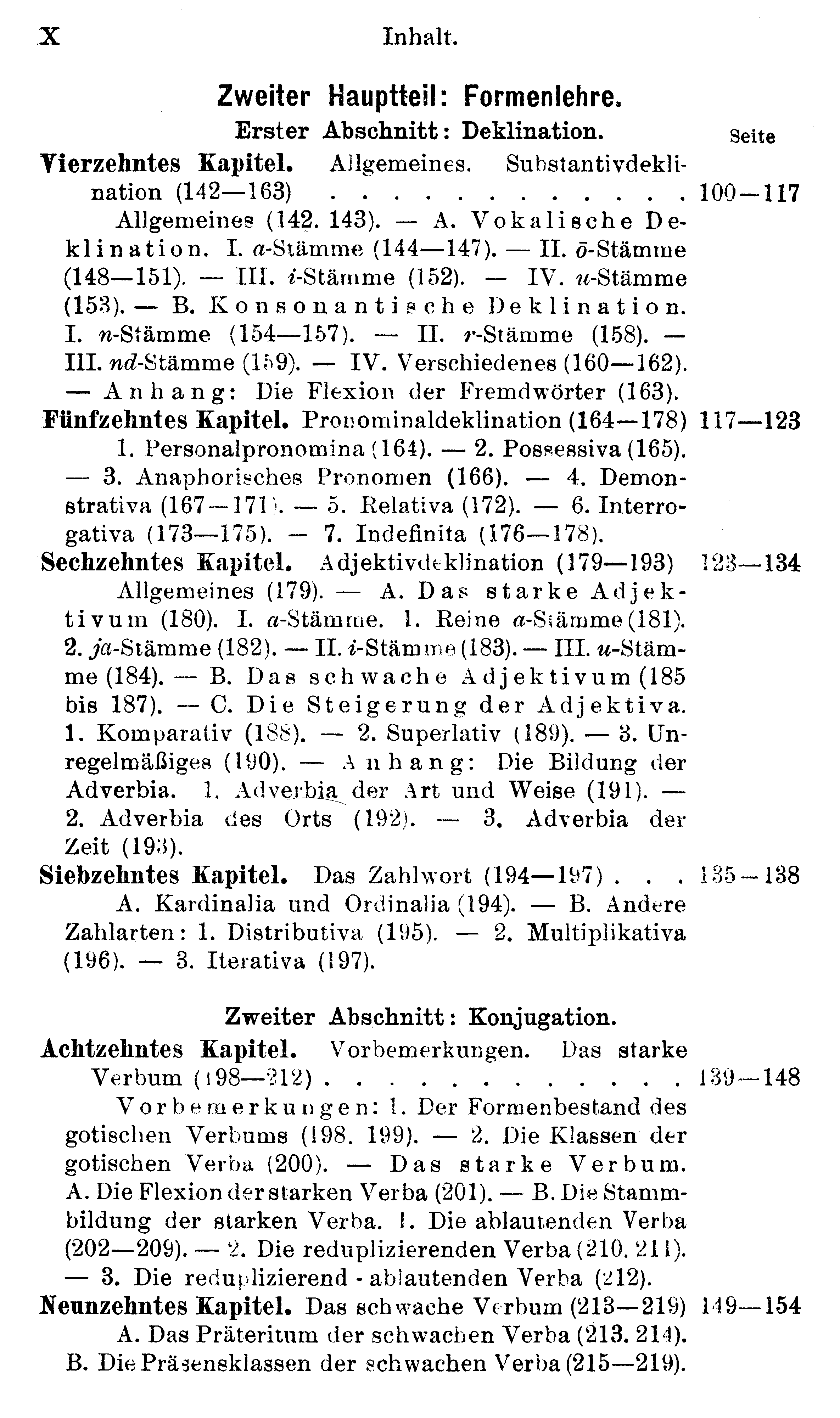 facsimile image (Streitberg 1920, p. x)