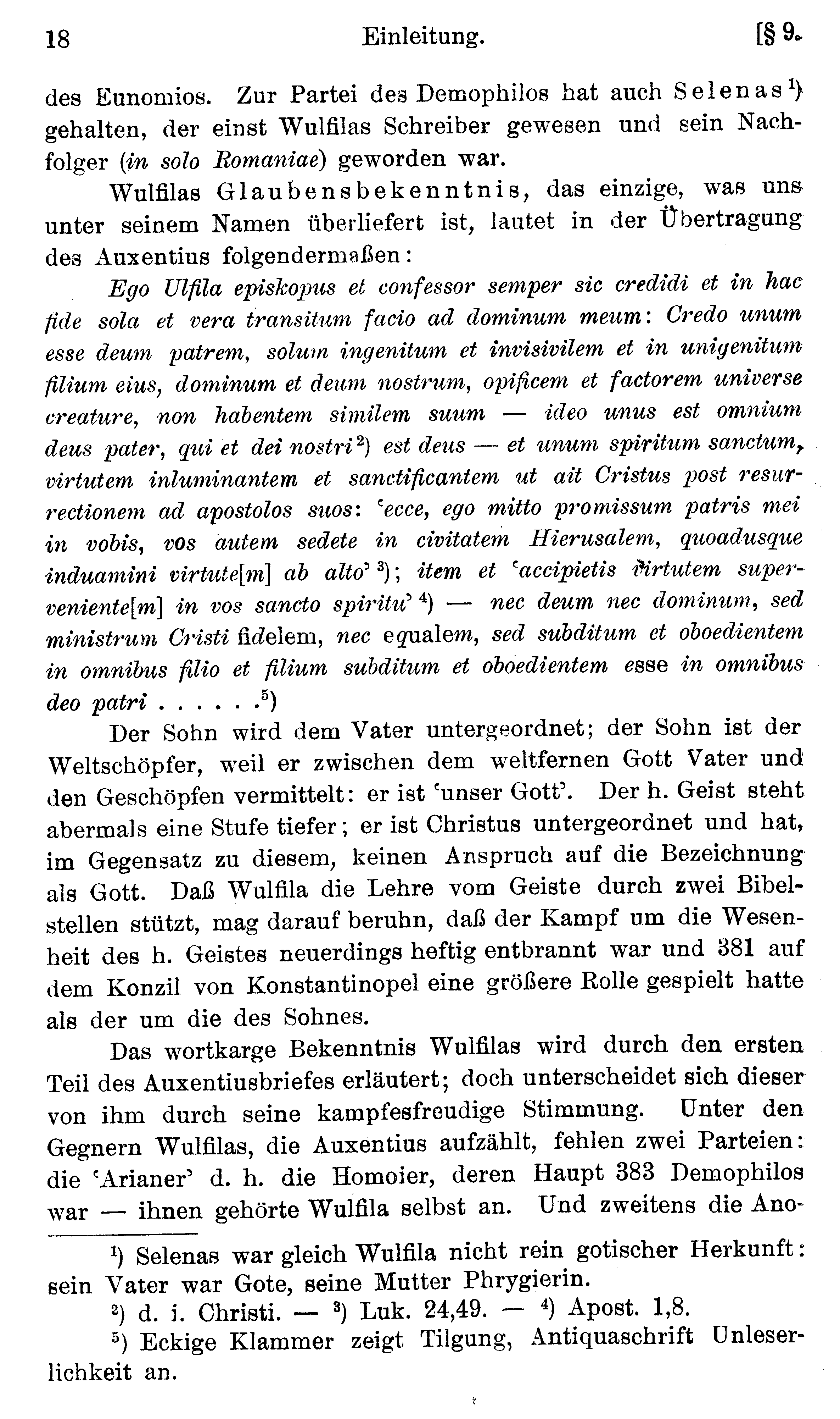 facsimile image (Streitberg 1920, p. 18)
