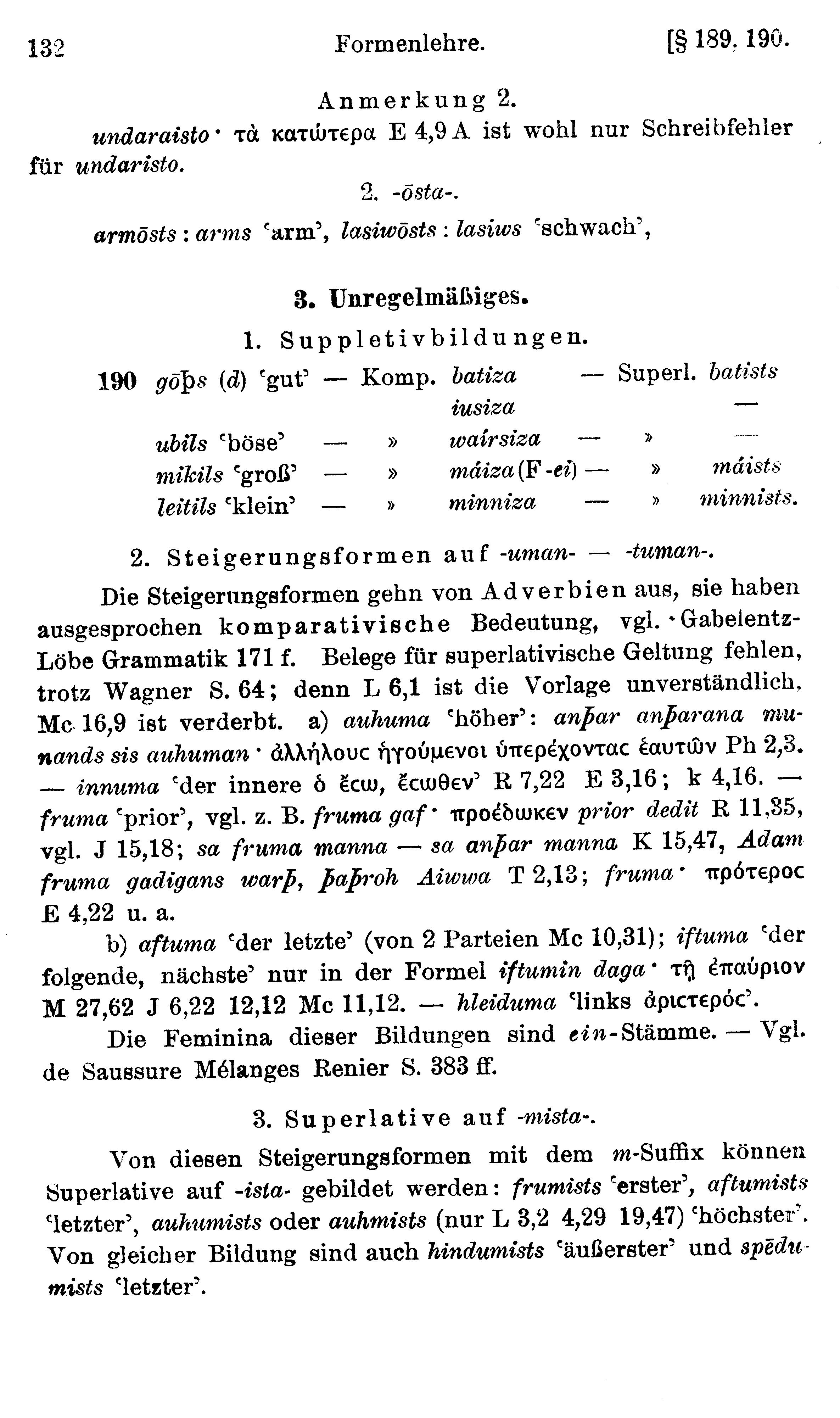 facsimile image (Streitberg 1920, p. 132)